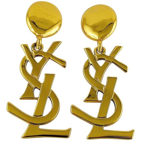 ysl ohrring|ysl st laurent earrings.